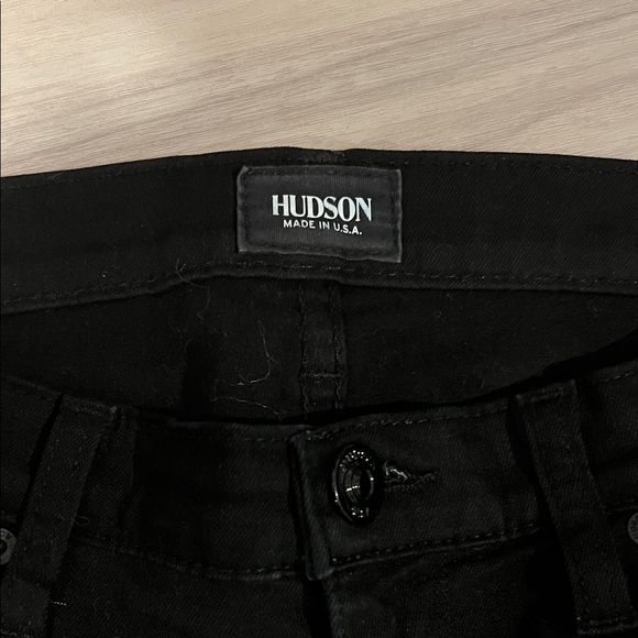 Hudson Jeans Classic Black Skinny Denim - Picture 2 of 4